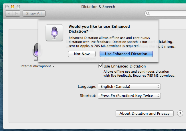 microsoft 2011 for mac speech